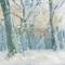 Winter 3 20 x 20 acrylverf op doek